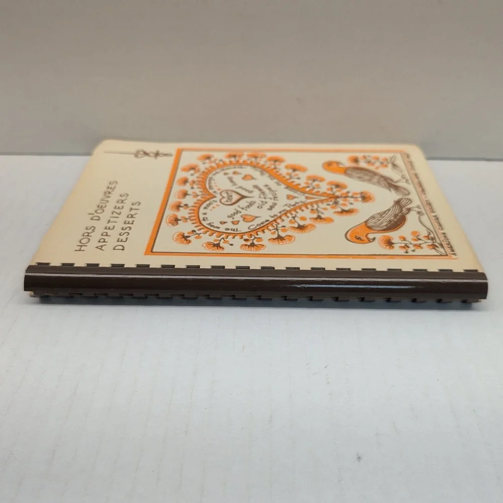 Vintage American Cancer Society Cumberland County NJ Cookbook Hors D'Oeuvres